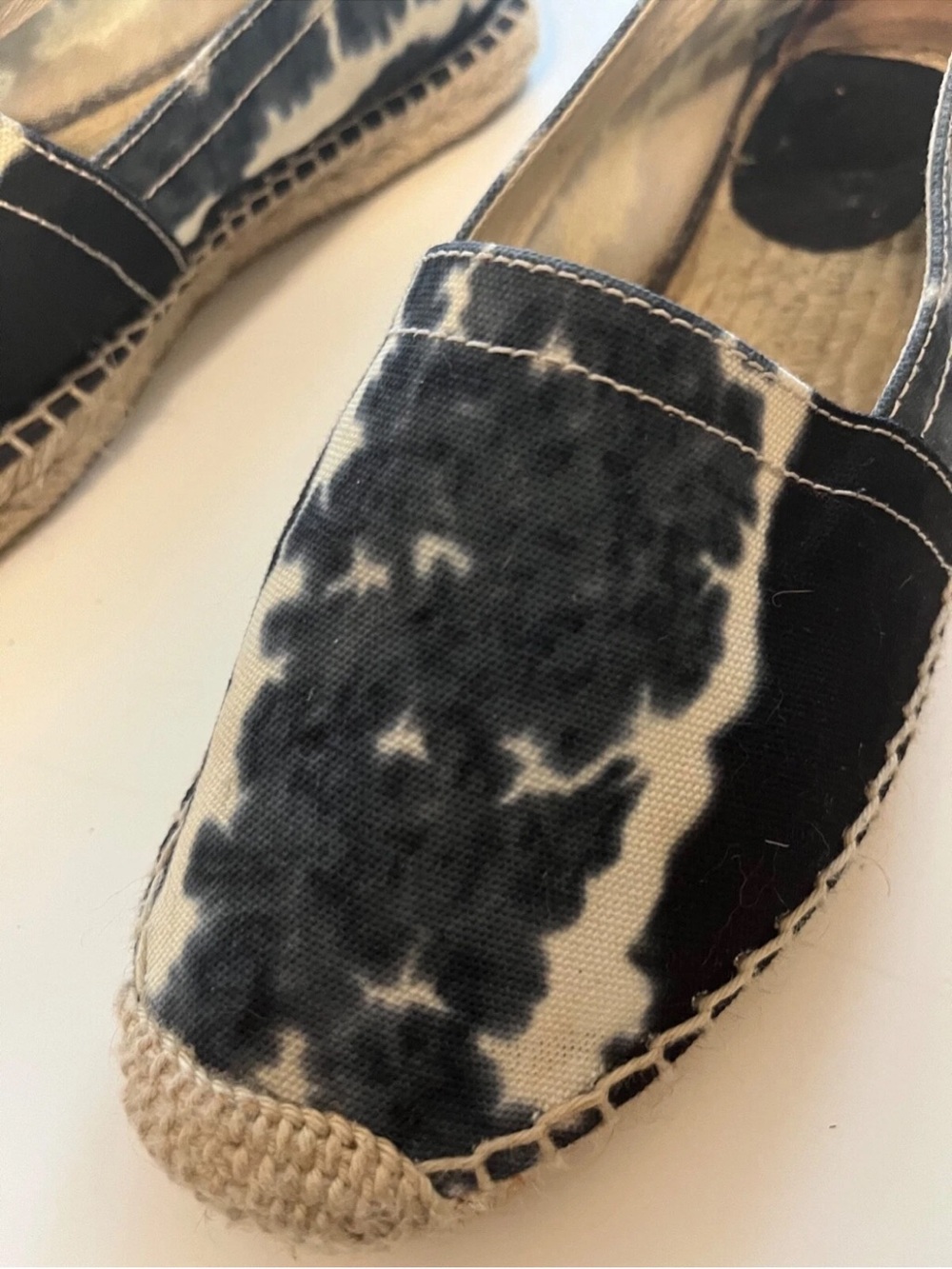 Altuzarra by Castaner shibori espadrille - size 38 - blue and white - Picture 3 of 7